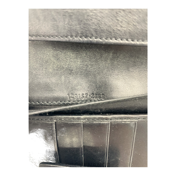 🔴 Gucci Long Wallet - GG Canvas Stripe - Picture 8 of 8